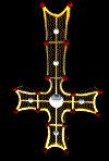 Gif animé gothique croix